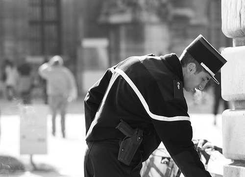 Maybe you'll meet this gendarme!