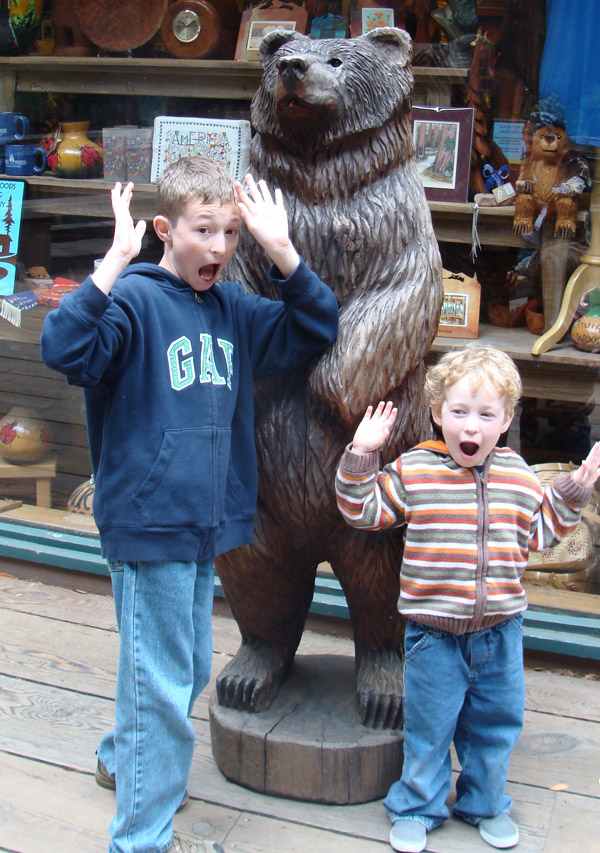 A healthy fear of bears;)