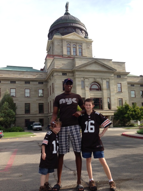 The Montana state Capitol in Helena. Quite beautiful inside. 