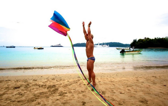 Let your gay freak flag fly! Photo courtesy Source Events.