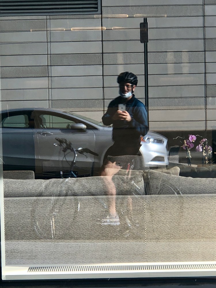 Me doing my Bill Cunningham impression 